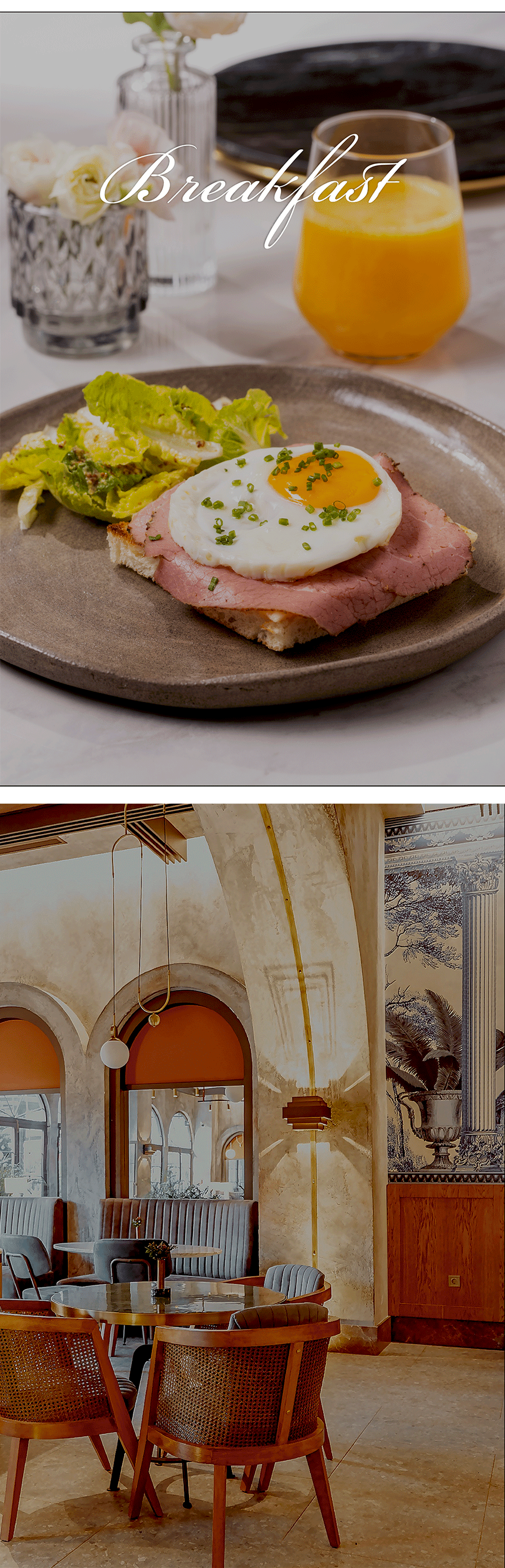 Hilltown Yüzde Yüz’ün kendine has şık ambiyansında ister kahvaltı ister brunc: İzmir’in en iyisi Yüzde Yüz’den Croque Madame Sandwich.